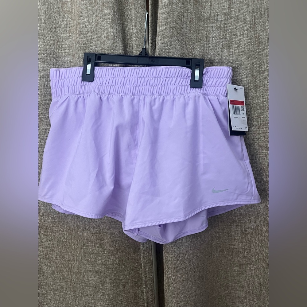Nike Women's Light Purple Athletic Shorts